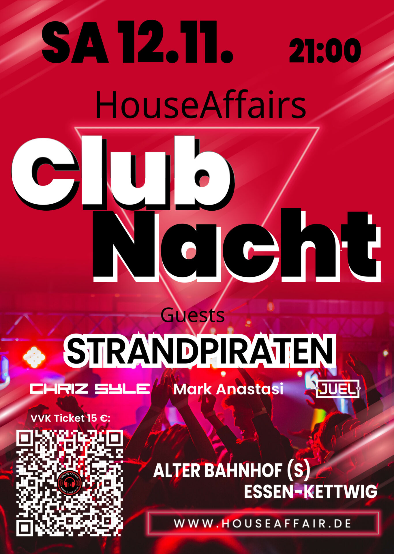 HouseAffairs Club Nacht