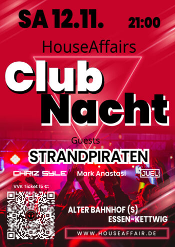 HouseAffairs Club Nacht