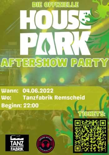 Offizielle Housepark Remscheid Aftershow Party