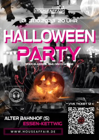 HouseAffair Halloween Party Essen-Kettwig