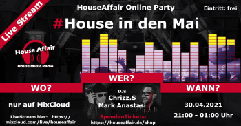 Online: #House in den Mai